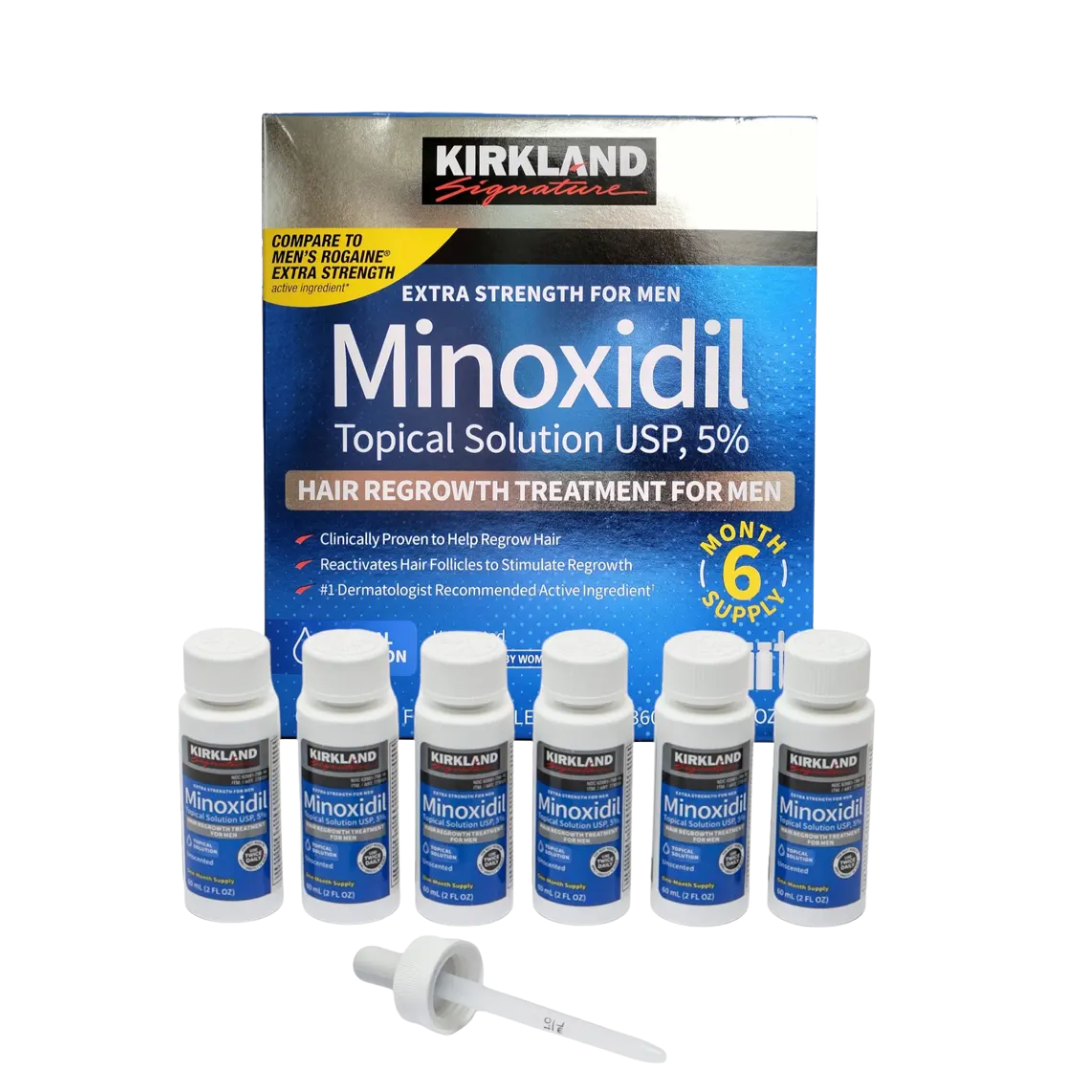 Minoxidil Kirkland 5% | Estimula barba y cabello